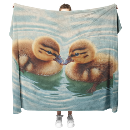 Two_Baby_Ducks_Floating_in_Heart_Shaped__H_Blanket_Model_Mockup.png_15350486