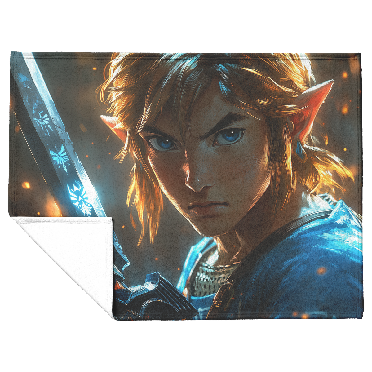 Vibrant_Design_of_Link_With_Master_Sword_H_Blanket_Flat_Fold_Mockup.png