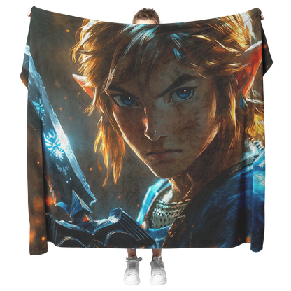 Vibrant_Design_of_Link_With_Master_Sword_H_Blanket_Model_Mockup.png