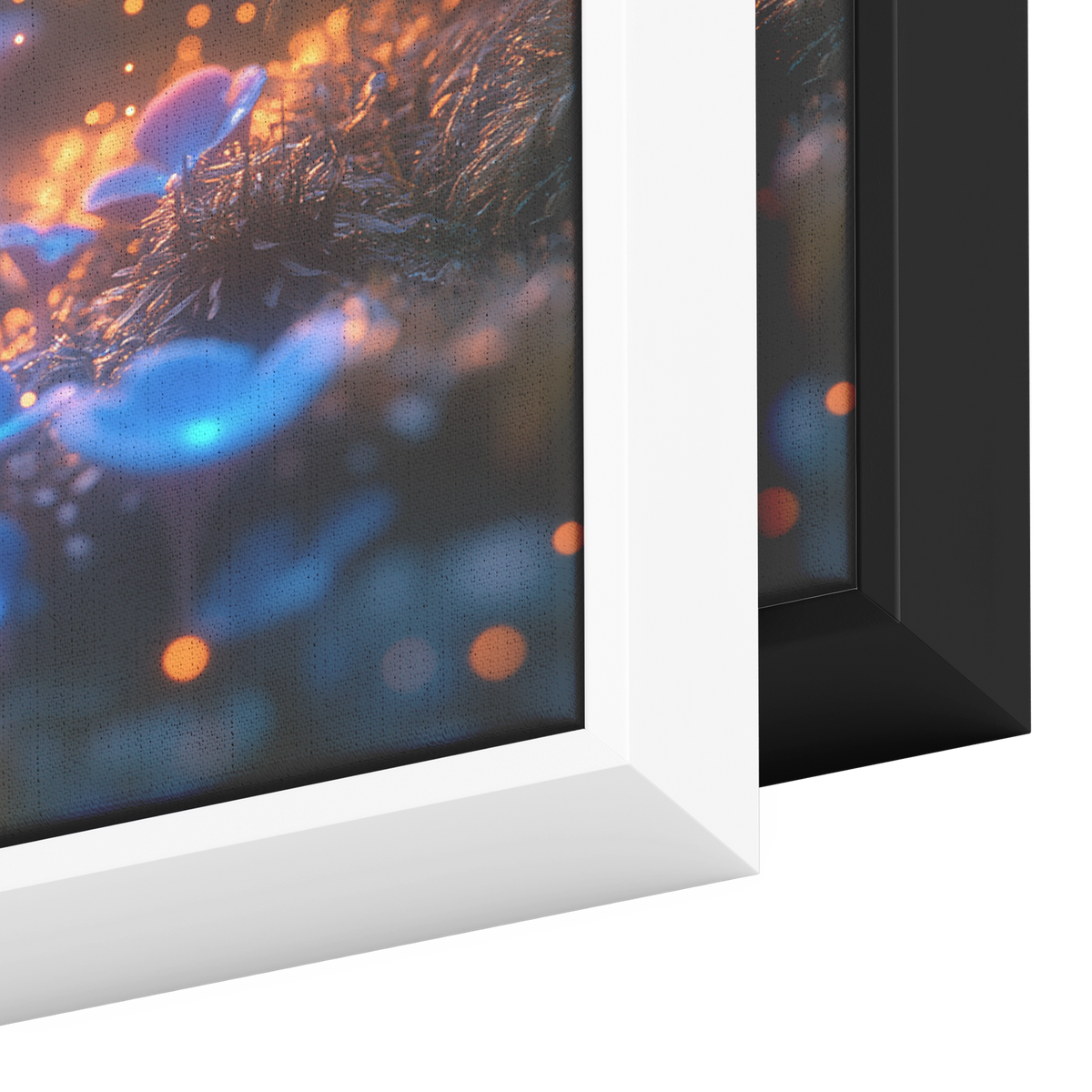 Vibrant_Fantasy_Forest_Glowing_Blue_Purp_Framed_Canvas_H_Panoramic_Color_Options_Mockup.png