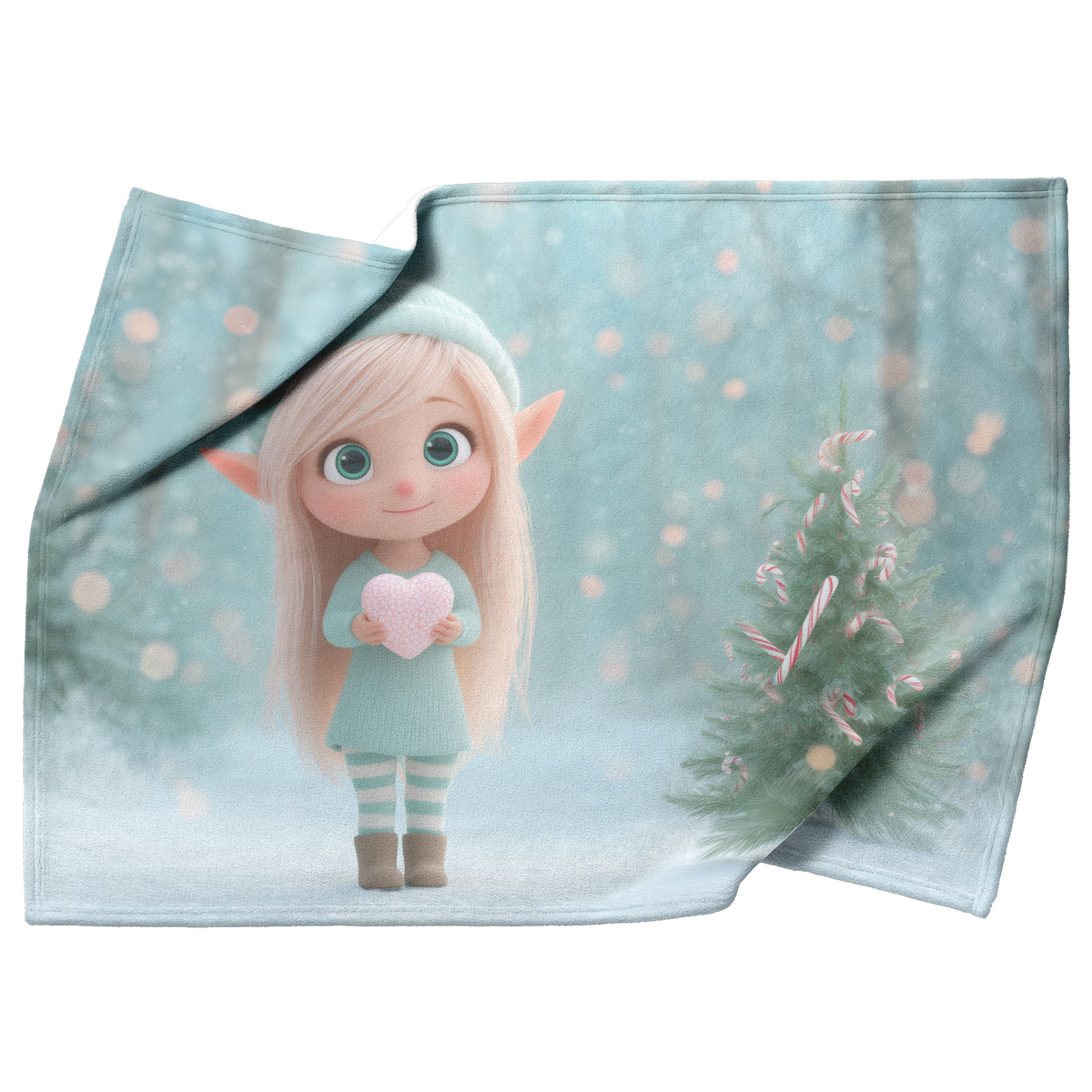 Wide_Eyed_Christmas_Elf_Decorating_Candy_H_Blanket_Top_Bottom_Folds_Mockup.png
