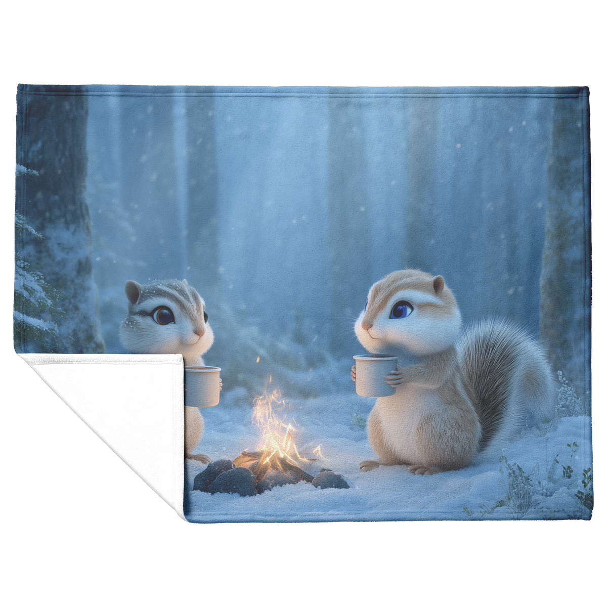 Woodland_Creatures_With_Blue_Eyes_Sippin_H_Blanket_Flat_Fold_Mockup.png