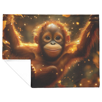 Young_Orangutan_Swinging_from_Glowing_Vi_H_Blanket_Flat_Fold_Mockup.png