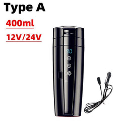 Aesthetic Stainless Car Travelling Heating Mug - AWAKENING AESTHETICS