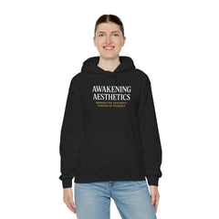 Awakening Aesthetics Gym Hoodie for Men & Women | Athletic Pullover with Kangaroo Pocket | 50/50 Cotton - Poly Blend | Comfortable, Stylish & Ethically Made | Unisex Classic Fit - AWAKENING AESTHETICS