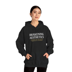 Awakening Aesthetics Gym Hoodie for Men & Women | Athletic Pullover with Kangaroo Pocket | 50/50 Cotton - Poly Blend | Comfortable, Stylish & Ethically Made | Unisex Classic Fit - AWAKENING AESTHETICS