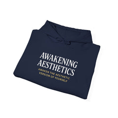 Awakening Aesthetics Gym Hoodie for Men & Women | Athletic Pullover with Kangaroo Pocket | 50/50 Cotton - Poly Blend | Comfortable, Stylish & Ethically Made | Unisex Classic Fit - AWAKENING AESTHETICS