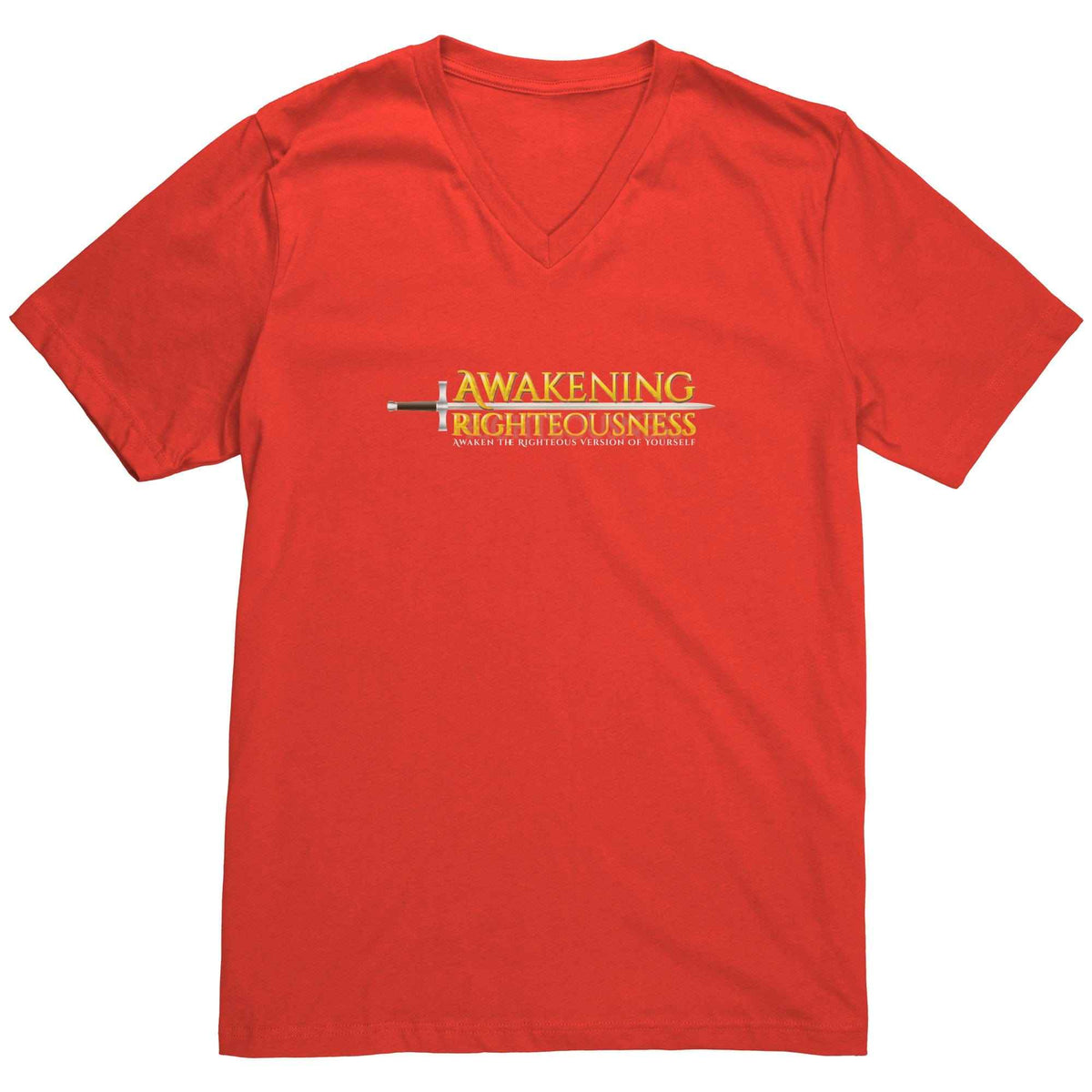 Canvas Men's V Neck T-Shirt