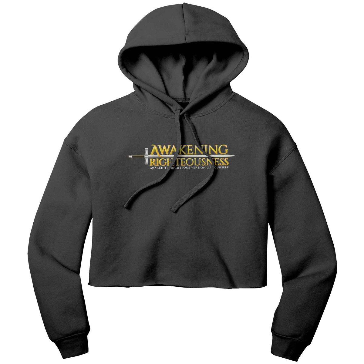 Bella Women's Crop Fleece Hoodie