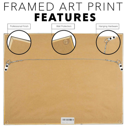 Jesus Runs Towards A Lost Lamb In The Forest Wall Art Print With Frame