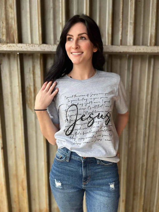 I Speak The Name of Jesus Christian Clothing T Shirt