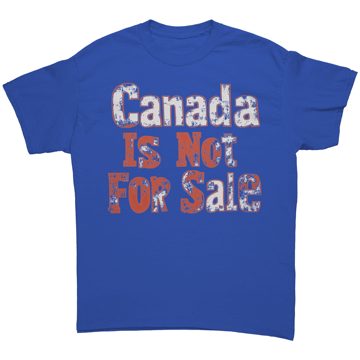 Canada Is Not For Sale Cotton Clothing T Shirt For Men & Women Apparel - Awakening Righteousness