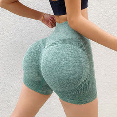 Comfortable High Waist Aesthetic Fitness Shorts For Women