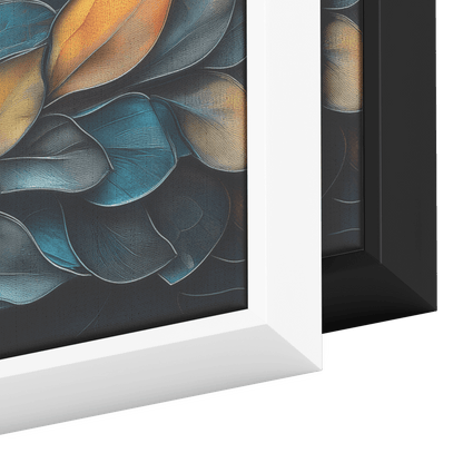 Floral Mandalas Geometric Symmetry Intricate Stained Glass Panoramic Framed Canvas Wall Art Decor - Awakening Righteousness