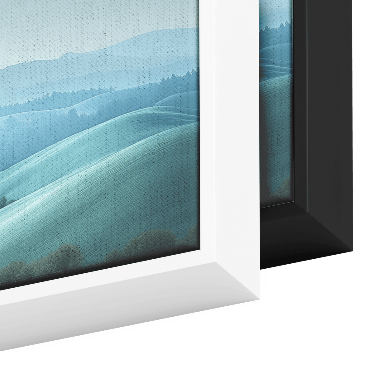 Minimalist Panoramic Artwork Rolling Hills Soft Taupe Palette Muted Highlights Ultra High Definition Tranquil Elegant Panoramic Framed Canvas Wall Art - Awakening Righteousness