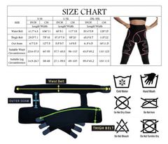 Neoprene Thigh Shaper  Butt Lifter Compress Belt