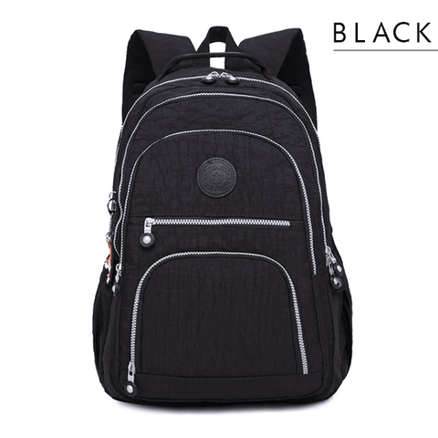 Image of Large Capacity Travel School Nylon Waterproof Backpack