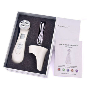 Mesoterapia Facial 5 in 1 LED Light Therapy Anti-Aging Skin Rejuvenation