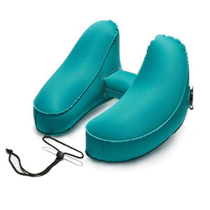 New H Shape Inflatable Travel Pillow Folding Lightweight Neck Pillow