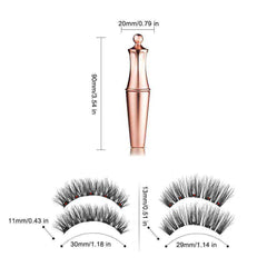 Aesthetic Adorable Magnetic False Eyelashes Extension Kit