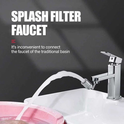 Image of 720 Degrees Universal Splash Filter Faucet Spray Head