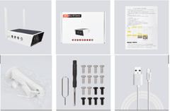 Solar Security Camera Rechargeable Battery 7650 mAh