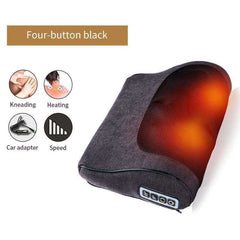 Infrared Cervical Neck Shoulder Back Body Shiatsu Electric Massage Heating Pillow