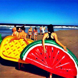 Watermelon Pineapple Cactus Inflatable Swimming Pool Float Mattresses