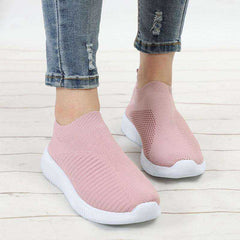 Flat Casual Tennis Knitted Shoes