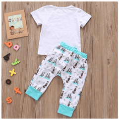 Little Dreamer Baby Boy Summer 2 Pieces Outfit