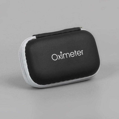 Image of Oximeter Fingertip Pulse Portable Zipper Carry Pouch