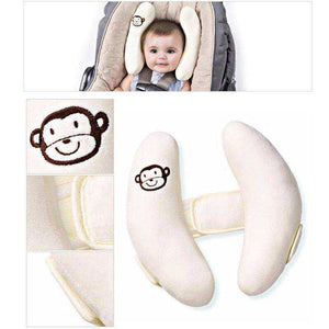 Soft Adjustable Baby Head Neck Cushion Pad Car Seat Pillow
