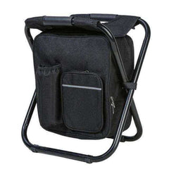 Outdoor Folding Camping Fishing Chair Stool Portable Backpack Seat Bag