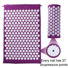 Relieves Stress Acupressure Massager Cushion Yoga Mat