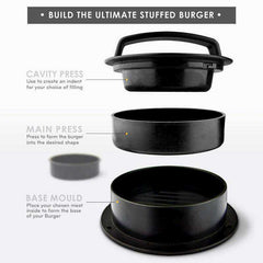 Kitchen Round Shape Hamburger Press Patty Maker