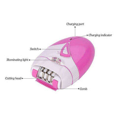 USB Rechargable Female Bikini Depilatory Body Hair Shaver