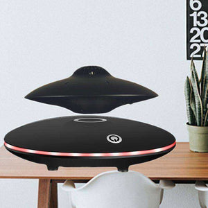 Levitating UFO speaker led table lamp