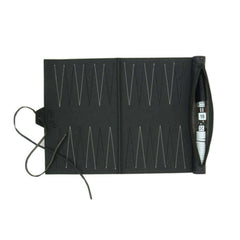 High Quality Portable Leather Backgammon Chessboard Set