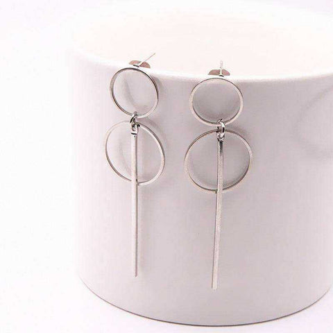 Image of Women Trendy European Design Fashion Drop Earrings