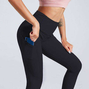 Aesthetic Yoga Pants Patchwork Fitness Athletic Leggings For Women