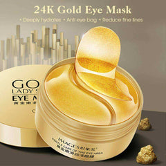60Pcs Collagen Eye Mask Natural Moisturizing Gel