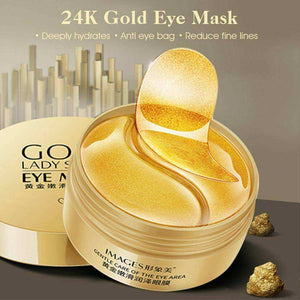 60Pcs Collagen Eye Mask Natural Moisturizing Gel