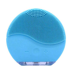 Electric Sonic Vibration Massager Silicone Facial Cleansing Brush