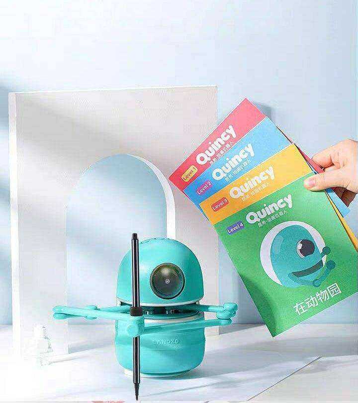 Kids Automatic Multiple Themes Pictures Drawing Robots