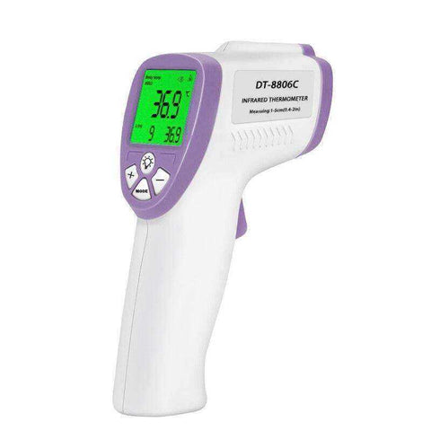 Image of Digital Infrared Forehead LCD Display Non Contact Baby Adult Body Thermometer