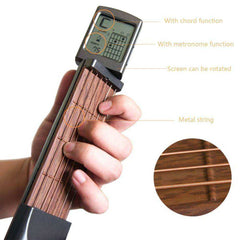 Portable Pocket Guitar Chord Trainer