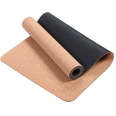 Image of High Quality Aesthetic Cork Yoga Mat