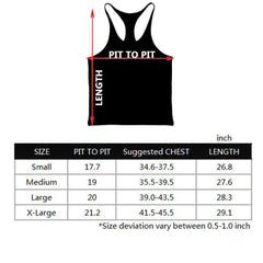 Muscle Alive Bodybuilding Tank Top Men's Cotton Muscle Shirt