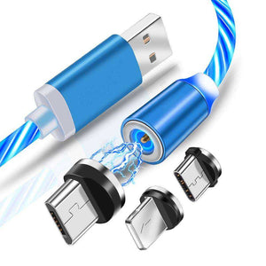 Flowing Light Magnetic Mobile Phone Charger