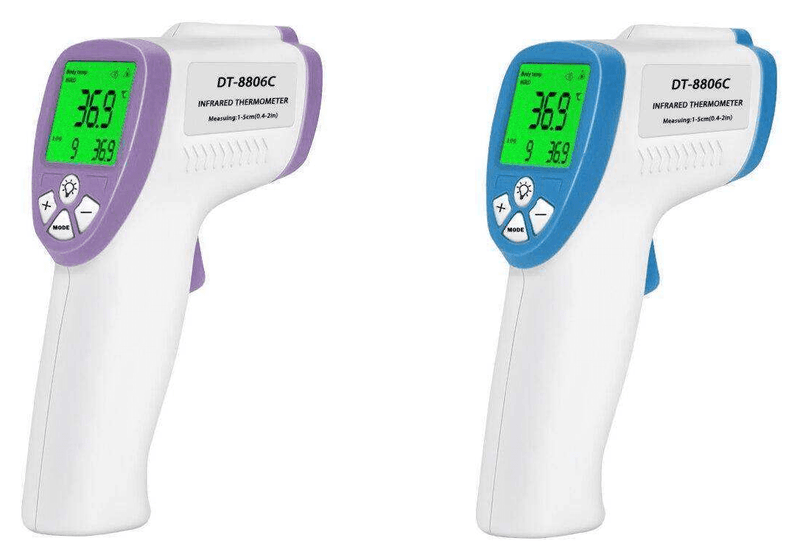 Digital Infrared Forehead LCD Display Non Contact Baby Adult Body Thermometer